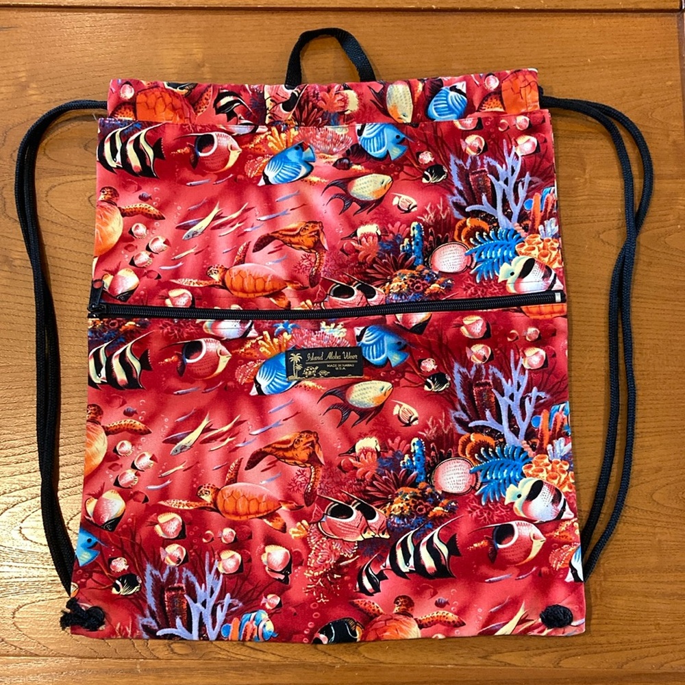 Beach bag, rucksack Aloha
